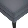 Tumbona con almohada reposabrazo derecho terciopelo gris oscuro de , Divanes - Ref: Foro24-4009808, Precio: 111,56 €, Descuen...