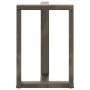 Patas mesa comedor forma T 2uds acero natural 60x35x(72-73)cm de , Patas para mesas - Ref: Foro24-4013055, Precio: 134,10 €, ...