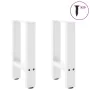 Patas de mesa de centro acero blanco 2 uds 38x(42-43) cm de , Patas para mesas - Ref: Foro24-4013277, Precio: 57,46 €, Descue...