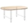 Patas de mesa de centro acero blanco 2 uds 70x(42-43) cm de , Patas para mesas - Ref: Foro24-4013289, Precio: 70,17 €, Descue...