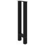 Patas de mesa de centro acero negro 2 uds 38x(72-73) cm de , Patas para mesas - Ref: Foro24-4013296, Precio: 68,20 €, Descuen...