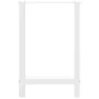 Patas de mesa de centro acero blanco 2 uds 60x(72-73) cm de , Patas para mesas - Ref: Foro24-4013305, Precio: 96,78 €, Descue...