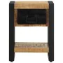 Mesita de noche madera maciza de mango 35x34x45 cm de , Mesitas de noche - Ref: Foro24-4013567, Precio: 103,09 €, Descuento: %