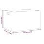 Caja de madera con asas madera maciza pino 40x30x23 cm de , Cestas para almacenaje - Ref: Foro24-4017394, Precio: 39,85 €, De...