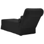 Chaise longue respaldo reposabrazos derecho terciopelo negro de , Divanes - Ref: Foro24-4009787, Precio: 101,64 €, Descuento: %