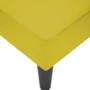 Chaise longue con reposabrazos derecho terciopelo amarillo de , Divanes - Ref: Foro24-4009798, Precio: 119,28 €, Descuento: %