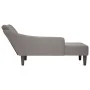 Chaise longue con reposabrazos derecho tela color topo de , Divanes - Ref: Foro24-4009803, Precio: 113,38 €, Descuento: %