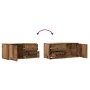 Mueble de TV madera ingeniería madera envejecida 80x34x35,5 cm de , Muebles TV - Ref: Foro24-856010, Precio: 72,43 €, Descuen...