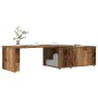 Mesa de centro madera contrachapada envejecida 150x50x35 cm de , Mesas de centro - Ref: Foro24-855980, Precio: 84,94 €, Descu...