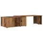 Mesa de centro madera contrachapada envejecida 150x50x35 cm de , Mesas de centro - Ref: Foro24-855980, Precio: 84,94 €, Descu...