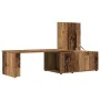 Mesa de centro madera contrachapada envejecida 150x50x35 cm de , Mesas de centro - Ref: Foro24-855980, Precio: 84,94 €, Descu...