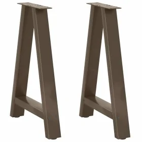 Patas de mesa de centro forma A 2uds acero 50x(72-73) cm de , Patas para mesas - Ref: Foro24-4012847, Precio: 78,95 €, Descue...