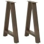 Patas de mesa de centro forma A 2uds acero 60x(72-73) cm de , Patas para mesas - Ref: Foro24-4012851, Precio: 84,78 €, Descue...