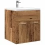 Mueble de lavabo madera de ingeniería envejecida 41x38,5x46 cm de , Muebles de baño - Ref: Foro24-856205, Precio: 39,99 €, De...