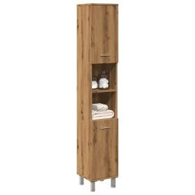 Mueble de baño madera de ingeniería roble artisan 30x30x179 cm von , Badezimmermöbel - Ref: Foro24-856141, Preis: 92,88 €, Ra...
