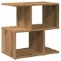 Mesita de noche madera de ingeniería roble artisian by , Nightstands - Ref: Foro24-856536, Price: 35,88 €, Discount: %