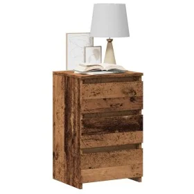 Mesita de noche madera de ingeniería envejecida 40x35x62,5 cm by , Nightstands - Ref: Foro24-856522, Price: 48,78 €, Discount: %