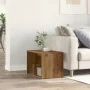 Mesa auxiliar de madera de ingeniería roble artisan 59x36x38 cm by , Side tables - Ref: Foro24-856541, Price: 33,61 €, Discou...