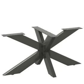 Pata de mesa centro forma de araña antracita 98x58x(42-43) cm de , Patas para mesas - Ref: Foro24-4013110, Precio: 118,13 €, ...
