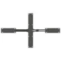 Pata de mesa centro forma de araña antracita 98x58x(42-43) cm de , Patas para mesas - Ref: Foro24-4013110, Precio: 118,13 €, ...