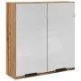 Armario con espejo baño madera roble artisan 64x20x66,5 cm by , bathroom vanities - Ref: Foro24-856941, Price: 71,41 €, Disco...
