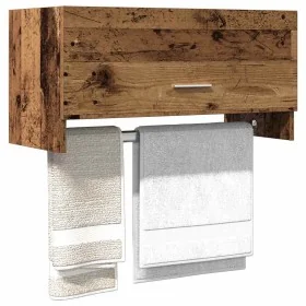Armario de madera contrachapada envejecida 70x32,5x35 cm de , Armarios roperos - Ref: Foro24-856618, Precio: 38,56 €, Descuen...