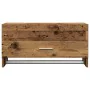 Armario de madera contrachapada envejecida 70x32,5x35 cm de , Armarios roperos - Ref: Foro24-856618, Precio: 38,56 €, Descuen...