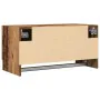 Armario de madera contrachapada envejecida 70x32,5x35 cm de , Armarios roperos - Ref: Foro24-856618, Precio: 38,56 €, Descuen...