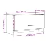 Armario de madera contrachapada envejecida 70x32,5x35 cm de , Armarios roperos - Ref: Foro24-856618, Precio: 38,56 €, Descuen...