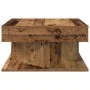 Mesa de centro madera de ingeniería envejecida 55x55x30 cm de , Mesas de centro - Ref: Foro24-856632, Precio: 49,42 €, Descue...