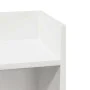 Mesa auxiliar con estante negra 25,5x27x60 cm by , Side tables - Ref: Foro24-858544, Price: 31,74 €, Discount: %