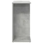 Mesita de noche madera contrachapada gris hormigón 46,5x29x61cm de , Mesitas de noche - Ref: Foro24-858656, Precio: 37,69 €, ...