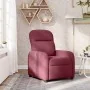 Sillón reclinable de tela rojo tinto de , Sillones - Ref: Foro24-4015525, Precio: 178,39 €, Descuento: %