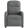 Sillón reclinable de masaje eléctrico tela gris oscuro by , Armchairs - Ref: Foro24-3302963, Price: 265,04 €, Discount: %