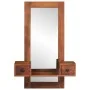 Espejo de pared con cajones madera maciza de acacia 60x33x90 cm de , Espejos - Ref: Foro24-4102372, Precio: 146,26 €, Descuen...