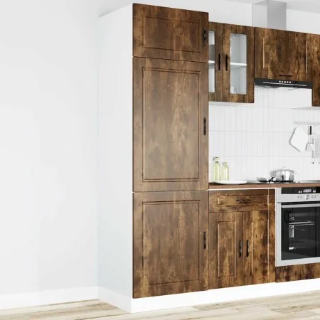 Mueble de cocina Porto de madera contrachapada roble ahumado de , Armarios de cocina - Ref: Foro24-854112, Precio: 204,67 €, ...