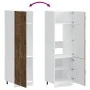 Mueble de cocina Porto de madera contrachapada roble ahumado de , Armarios de cocina - Ref: Foro24-854112, Precio: 204,67 €, ...
