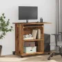 Mesa de ordenador madera contrachapada madera vieja 80x50x75 cm de , Escritorios - Ref: Foro24-856052, Precio: 77,60 €, Descu...