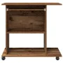 Mesa de ordenador madera contrachapada madera vieja 80x50x75 cm de , Escritorios - Ref: Foro24-856052, Precio: 77,60 €, Descu...