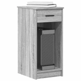 Torre de ordenador con cajón gris sonoma 35x45x77 cm de , Escritorios - Ref: Foro24-858745, Precio: 54,56 €, Descuento: %