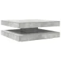 Mesa de centro giratoria 360 grados gris hormigón 90x90x34,5 cm by , Coffee table - Ref: Foro24-3321354, Price: 152,94 €, Dis...