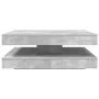 Mesa de centro giratoria 360 grados gris hormigón 90x90x34,5 cm by , Coffee table - Ref: Foro24-3321354, Price: 152,94 €, Dis...