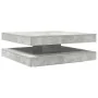 Mesa de centro giratoria 360 grados gris hormigón 90x90x34,5 cm by , Coffee table - Ref: Foro24-3321354, Price: 152,94 €, Dis...