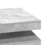 Mesa de centro giratoria 360 grados gris hormigón 90x90x34,5 cm by , Coffee table - Ref: Foro24-3321354, Price: 152,94 €, Dis...