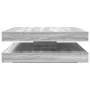 Mesa de centro giratoria 360 grados gris Sonoma 90x90x34,5 cm de , Mesas de centro - Ref: Foro24-3321356, Precio: 134,07 €, D...