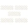 Vallas enrejadas 5 uds madera de abeto 180x60 cm de vidaXL, Paneles de vallas - Ref: Foro24-47240, Precio: 29,66 €, Descuento: %