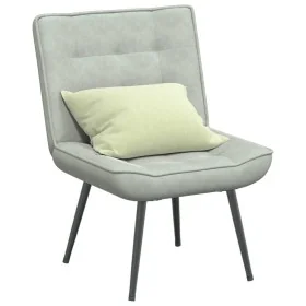 Sillón de relax terciopelo gris claro 64x74x84 cm by , Chairs - Ref: Foro24-4012317, Price: 92,07 €, Discount: %