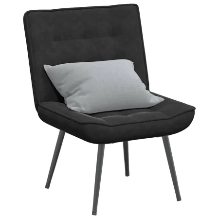 Sillón de relax terciopelo negro 64x74x84 cm von , Stühle - Ref: Foro24-4012322, Preis: 91,37 €, Rabatt: %