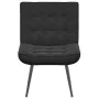 Sillón de relax terciopelo negro 64x74x84 cm von , Stühle - Ref: Foro24-4012322, Preis: 91,37 €, Rabatt: %