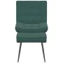 Sillón de relax con reposapiés terciopelo verde oscuro de , Sillas - Ref: Foro24-4012329, Precio: 107,91 €, Descuento: %